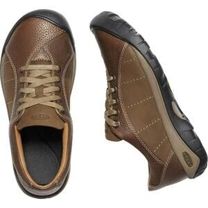 Keen Women's Presidio Leather Lace Up Outdoor Comfort Sneaker Brown Size 10 Gorp